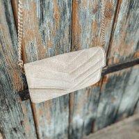 Tasche/Clutch "Vivi" beige