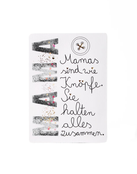 Family Postcard "Mama" von Good old friends