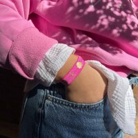 Elastisches Armband maritim pink
