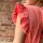 Maxi-Musselinkleid mit Volant "Leo rosa-neonorange" One Size