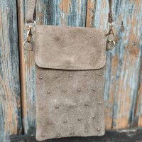 Handytasche "Selma" taupe