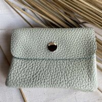 Leder-Portemonnaie S mint