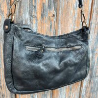 Schultertasche "Linda" schwarz