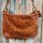 Schultertasche "Linda" cognac