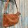 Schultertasche "Linda" cognac