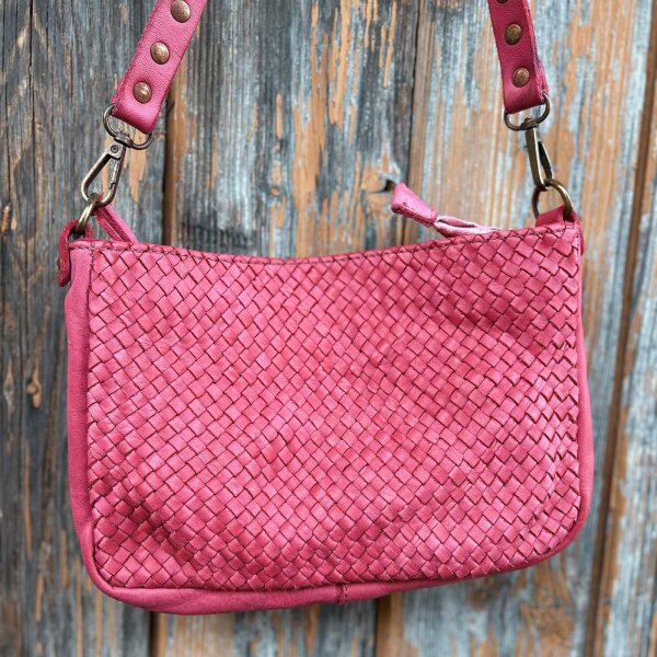 Schultertasche "Linda" pink