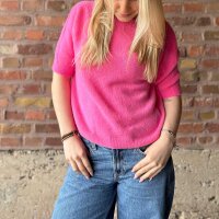 Kurzarmpullover Sina "pink" One Size