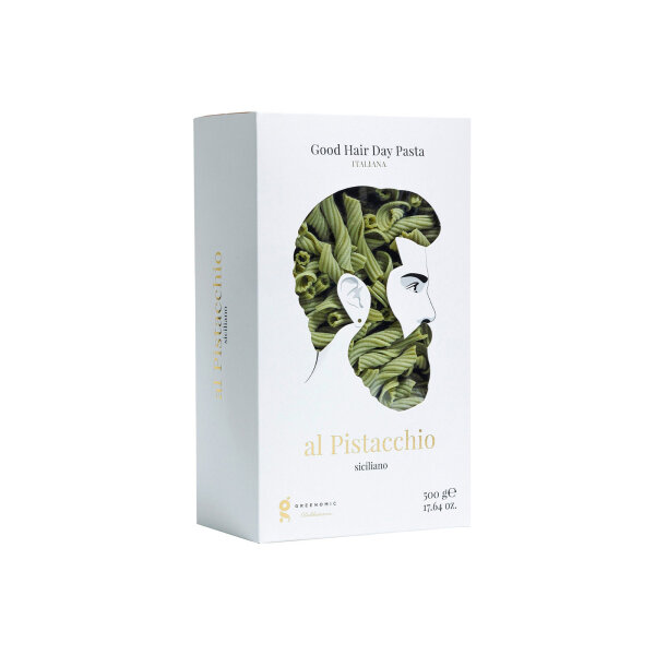 Good Hair Day Pasta "al Pistacchio siciliano" von Greenomic