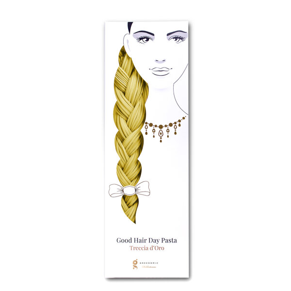 Good Hair Day Pasta "Treccia dOro" von Greenomic 300g