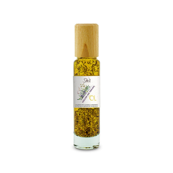Olivenöl Kräuter der Toskana mit Einlage von DeWi 100ml