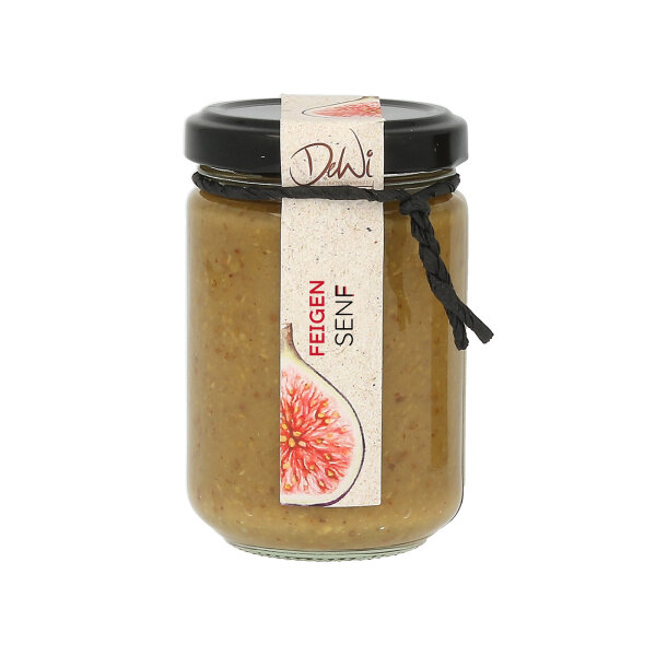 Feigensenf von DeWi 155g
