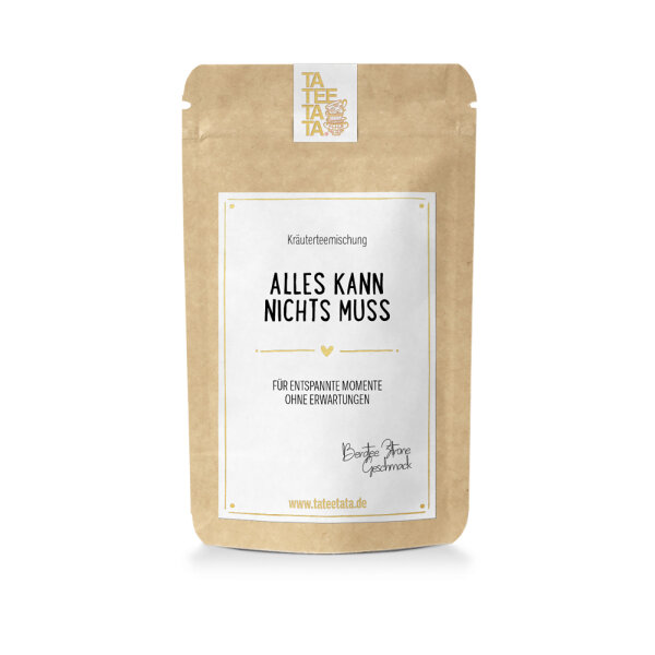 Tee "Alles kann nichts muss" klein von TateeTaTa 12g