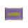 Glasteller Love Plates "Smile lila gelb" von Giftcompany