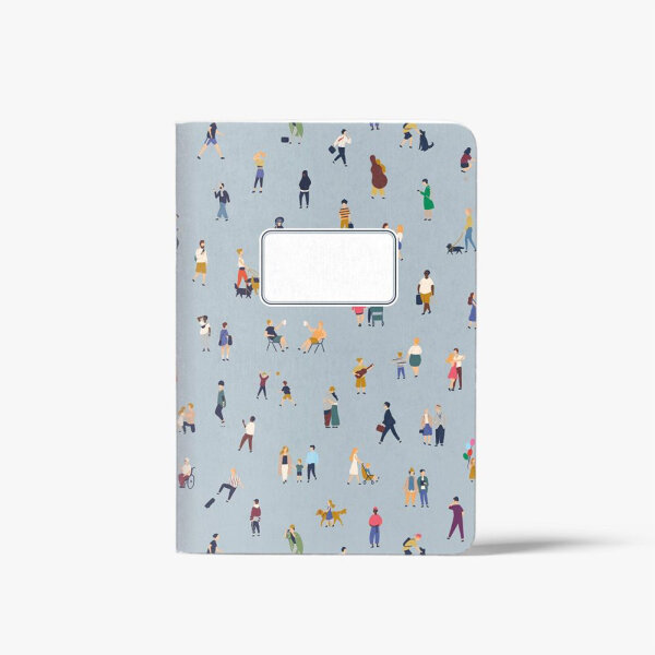 Heft A5 Pattern "Happy Life" von Cedon