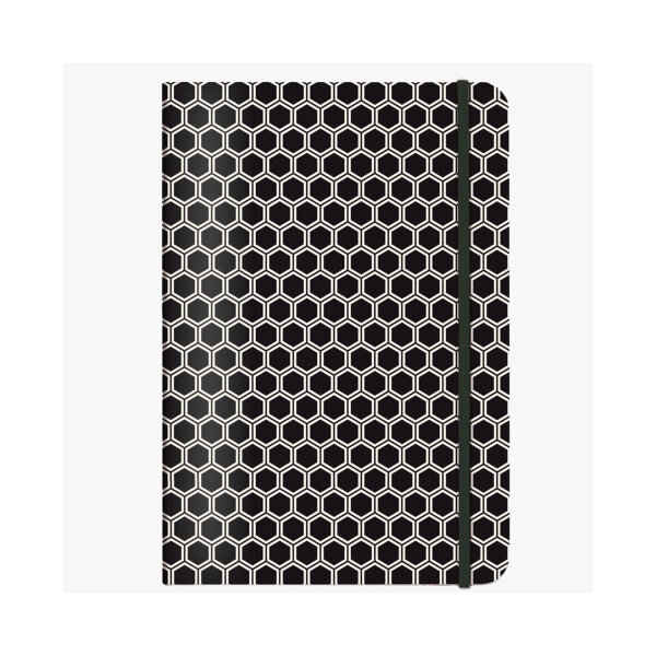 Notizbuch A5 Pattern "Hexagon" von Cedon