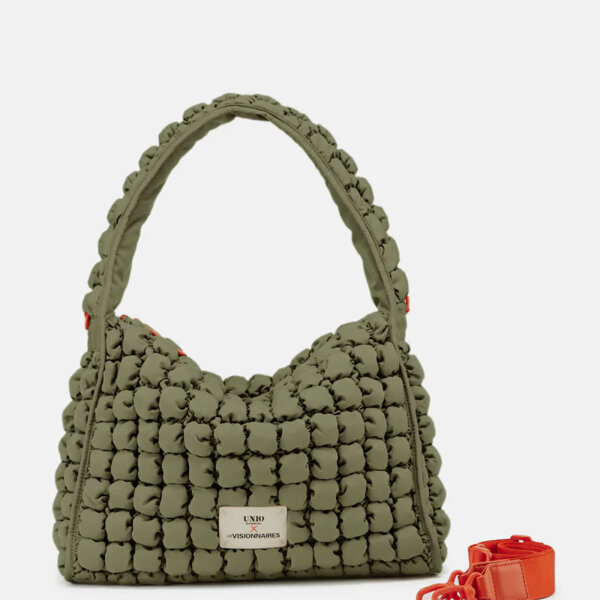 Umhängetasche Hobo Bubble deep forest von Unio Hamburg