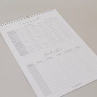 Familienkalender 2026 von Eulenschnitt
