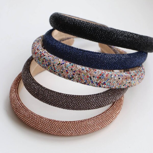 Haarreif Classic Glitzer von VON RIKE bunt