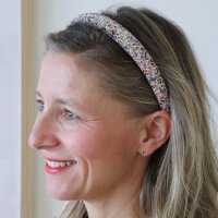 Haarreif Classic Glitzer von VON RIKE bunt