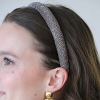 Haarreif Classic Glitzer von VON RIKE bunt