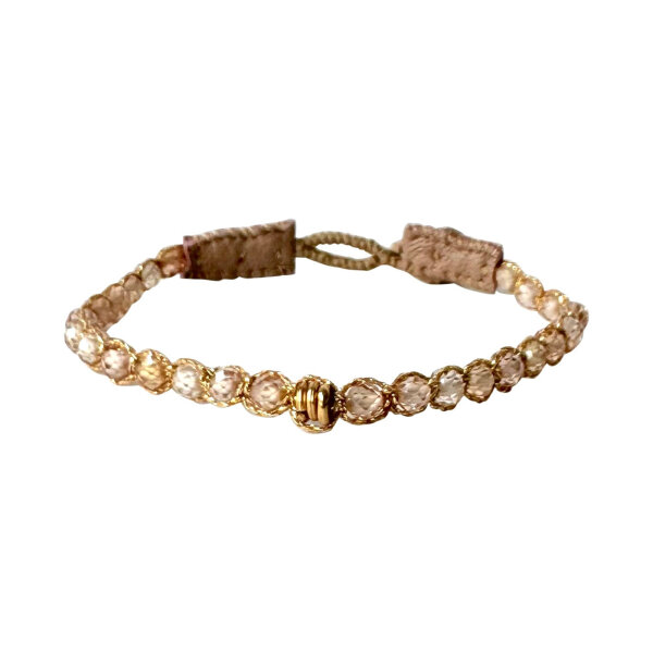 Armband Cap Henry Champagne Quartz von IBU JEWELS