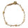 Armband Lulu Flower Antique Beige von IBU JEWELS
