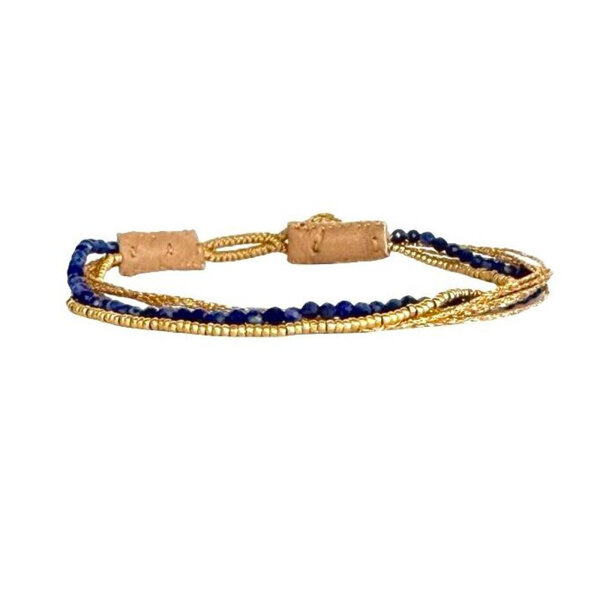 Armband Lulu Ash Blue Sodalite von IBU JEWELS
