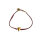 Armband Jill Heart Maroon von IBU JEWELS