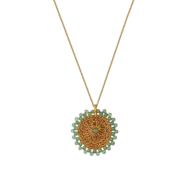 Halskette Posh Aventurine von IBU JEWELS