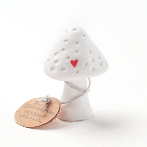 Winter Glückspilze von Good old Friends Herz/Punkte