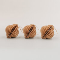 Papieranhänger 3er Set 10cm braun von Eulenschnitt