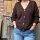 Strickjacke Sina "braun" One Size