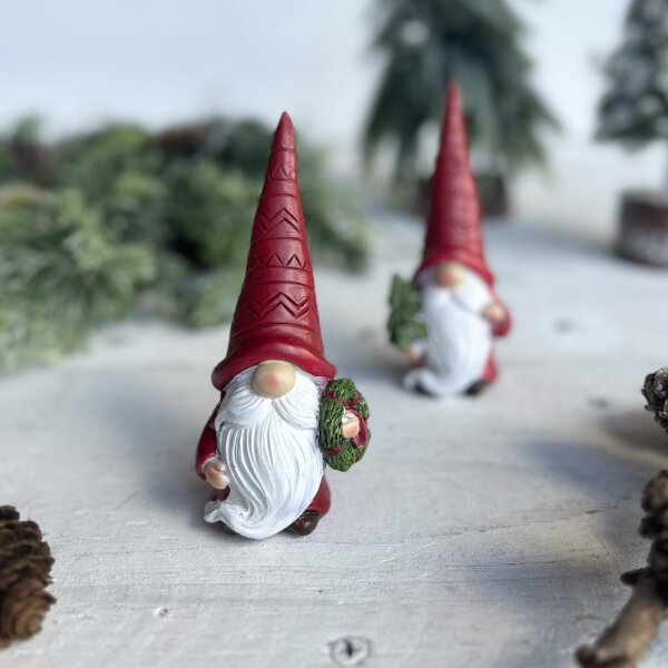 Weihnachtsmann mit Kranz "George" von Madleys