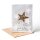 Winterpapierkunstkarte "Sterne" von Good old Friends