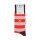 Socke Cosy bordeaux-orange-rose von Unio Hamburg
