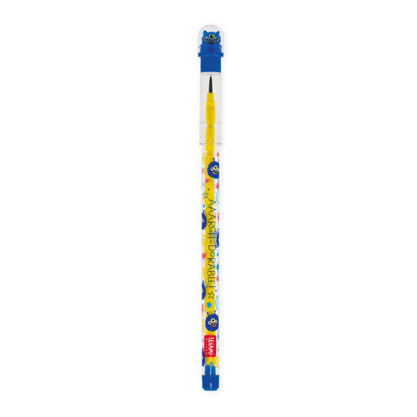 Stapelbarer Bleistift mit Radiergummi "Take a Tip Monster" Legami