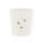 Becher / Cup "White/Hearts in bloom" von Bastion Collections