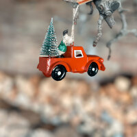 Anhänger "Truck mit Elch"
