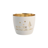 Windlicht Madras "Winter Wonderland"...