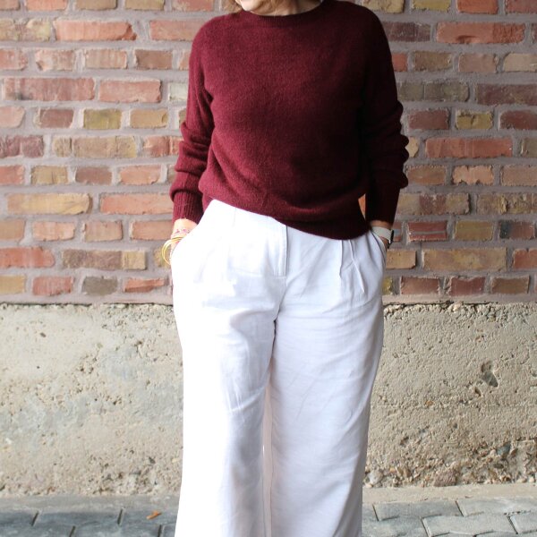 Pullover Sina "bordeaux" One Size