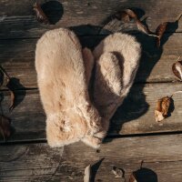 Fäustlinge hellbraun