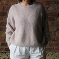 Angora-Strickpulli "Flieder" One Size
