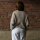 Mohair-Strickpulli "beige" One Size
