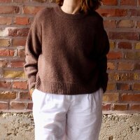 Strickpulli "Davan" braun One Size