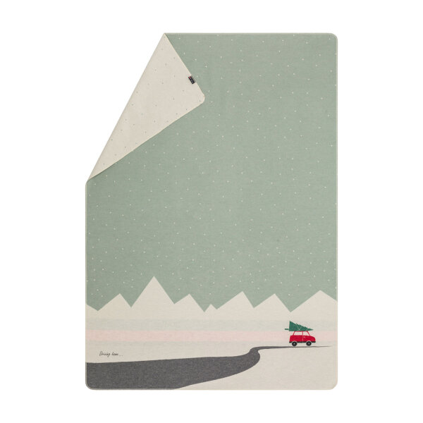 Silvretta Flanelldecke "Auto" von David Fussenegger