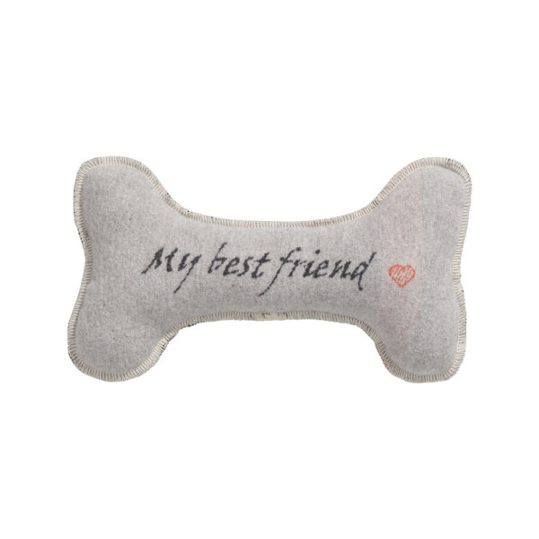 Hundeknochen "my best friend" von David Fussenegger