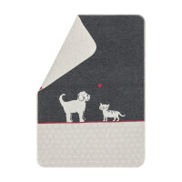 Haustierdecke "Hund und Katze" von David...