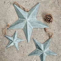 Anhänger "Zinkstern" groß