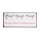 Metallschild "Stress free Christmas zone" von IB Laursen
