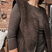 Cashmere-Modal-Mix Shirt braun One Size